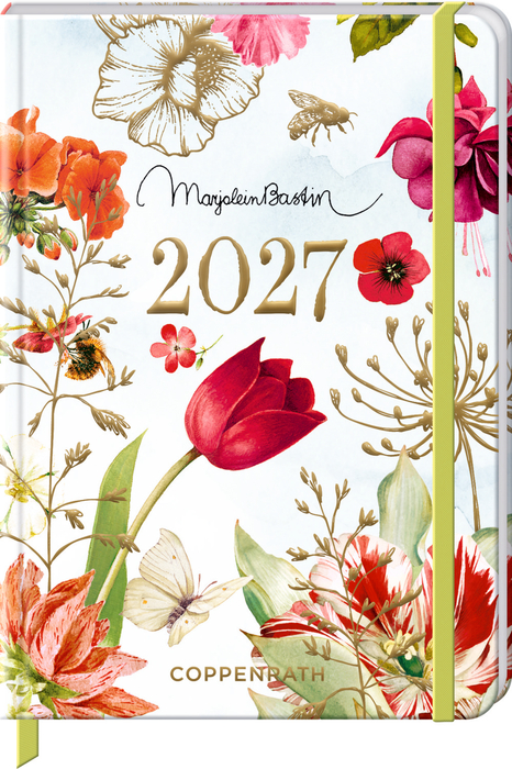Kleiner Wochenkalender: Mein Jahr 2027 rot (M.Bastin)
