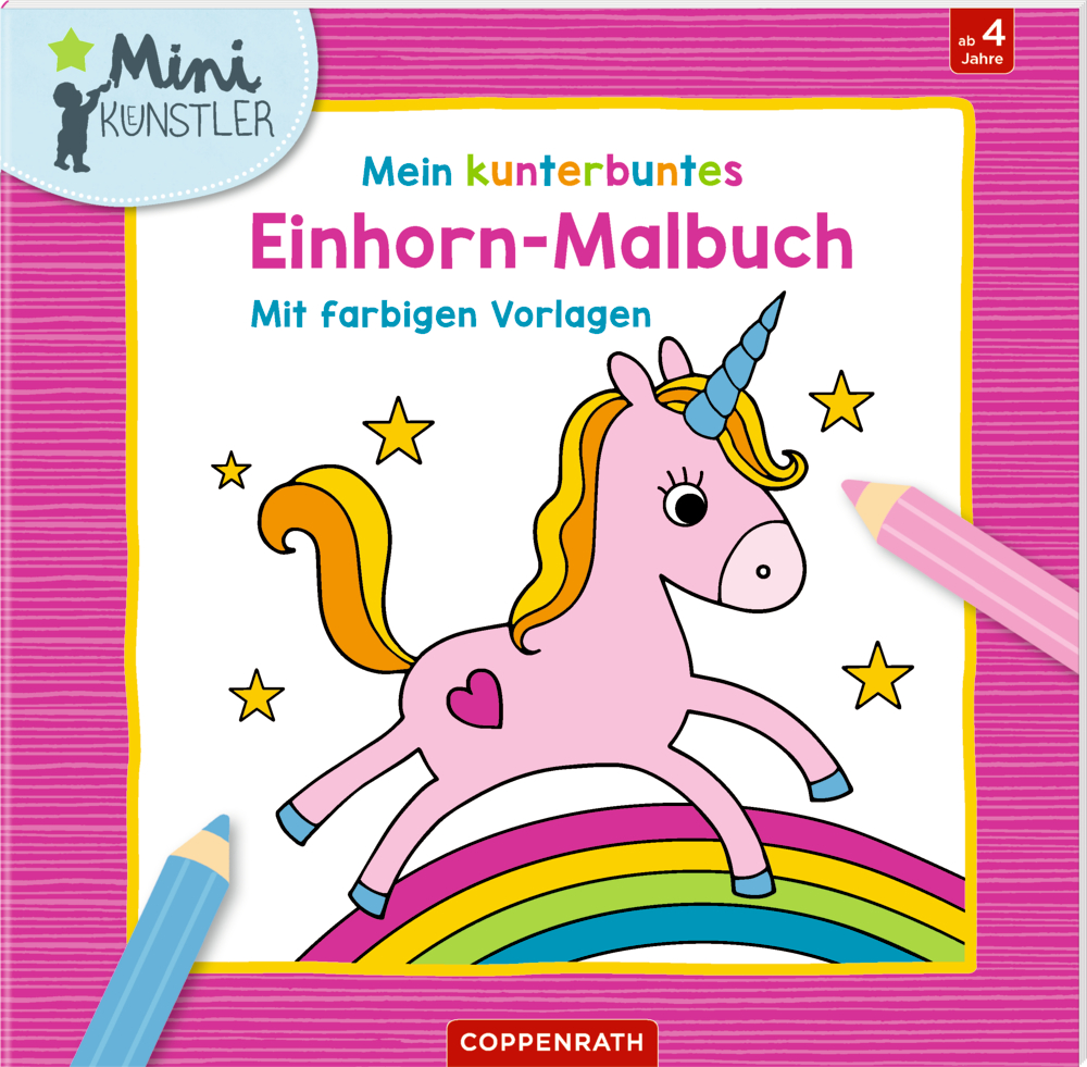 Die Magie des Zeichnens: Ein Einhorn-Malbuch für kleine Künstler