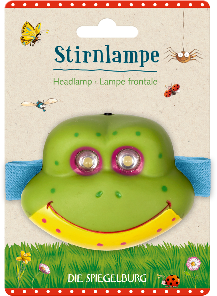 Frosch, Stirnlampe Garden Kids