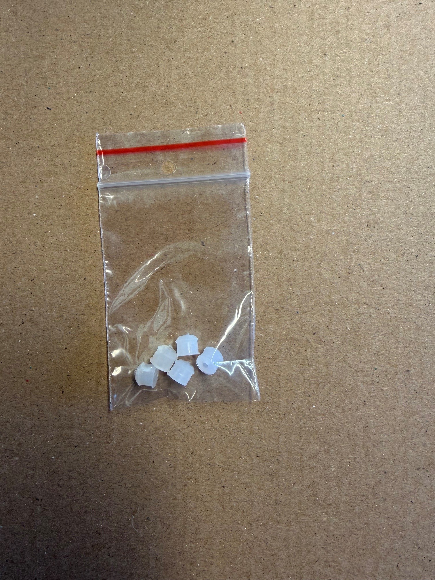 5 Gummidichtungen Glitzer-Trinkflasche (Ersatz)