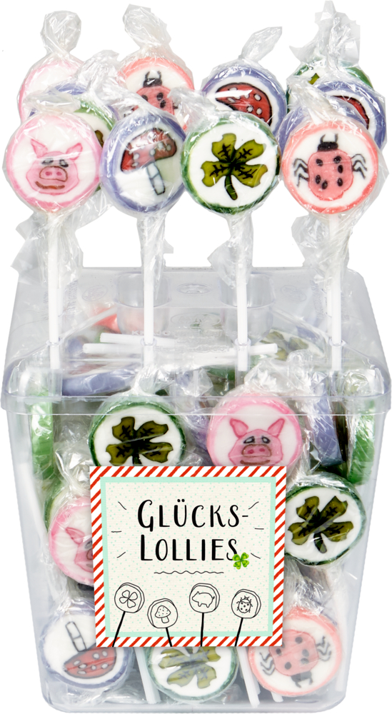 Glücks-Lollies Viel Glück