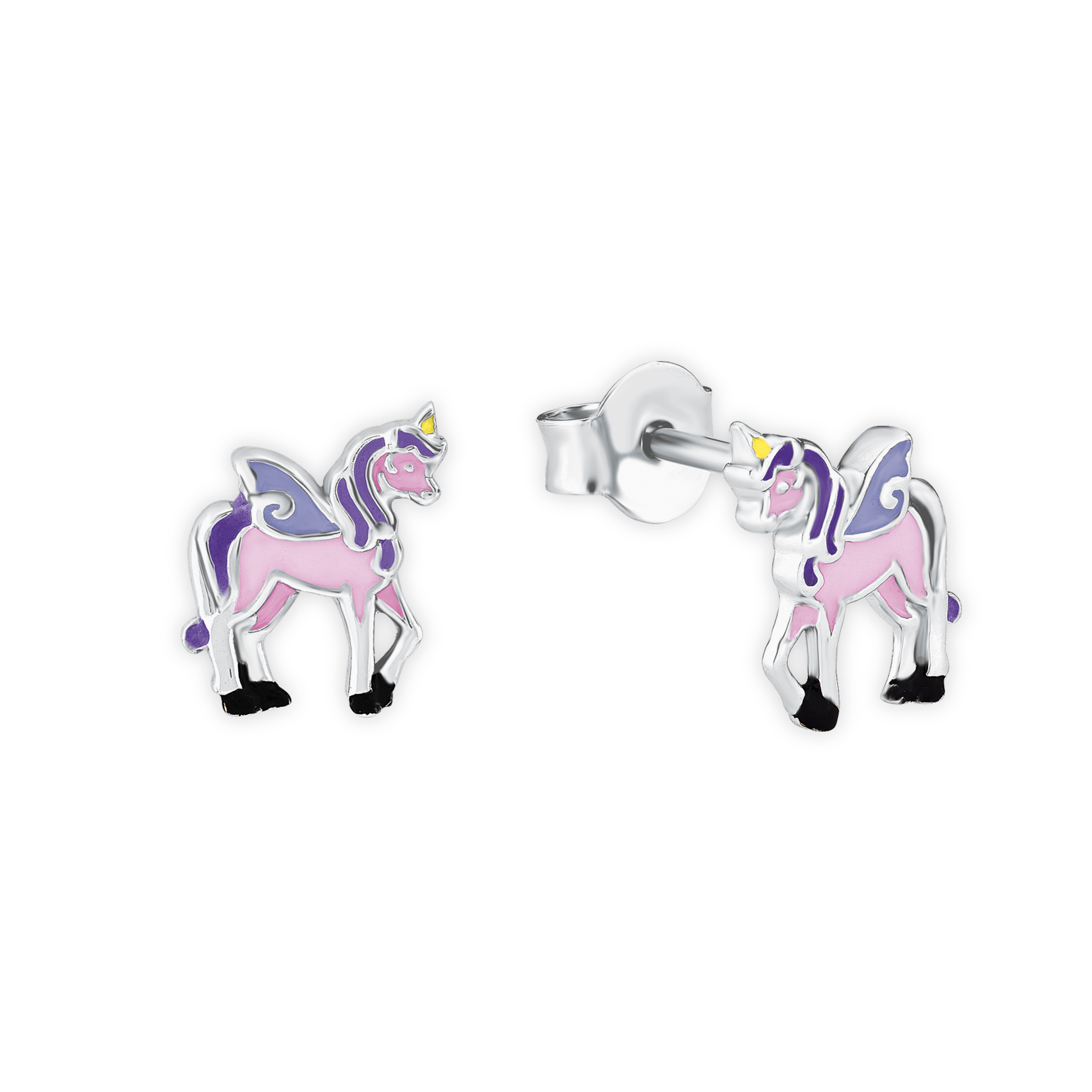 Ohrstecker Einhorn Prinzessin Lillifee (Lizenzmarke Amor)