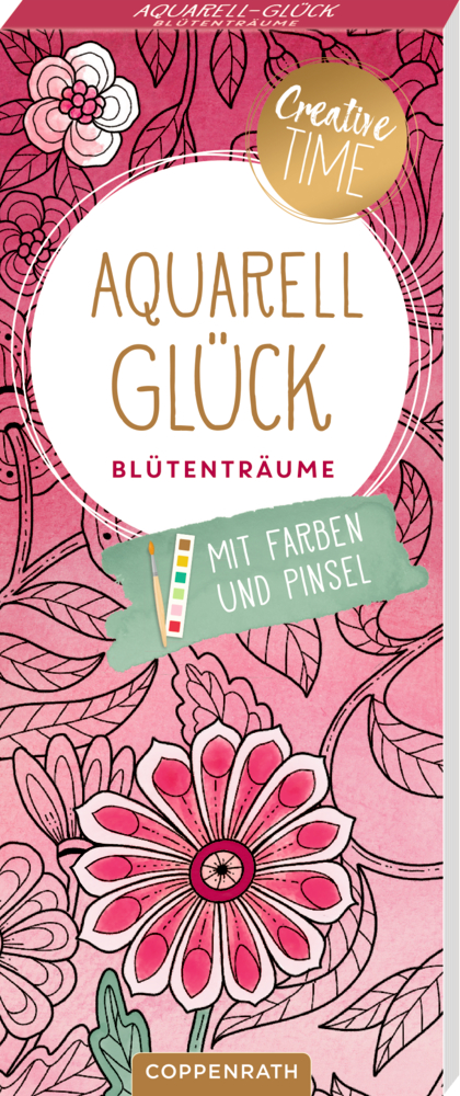 Aquarell-Glück Blütenträume (Creative Time)