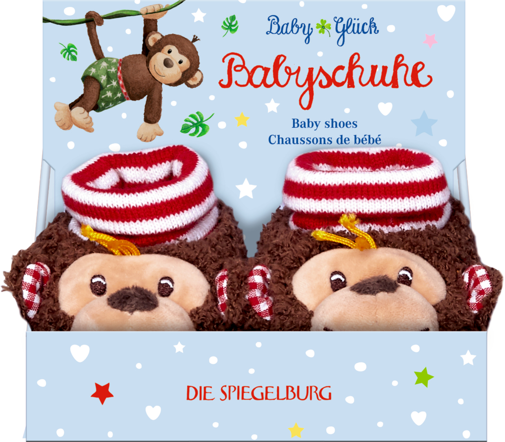 Babyschuhe Affe BabyGlück
