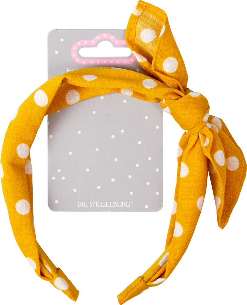 gelber Haarreif Dots beautiful Stars