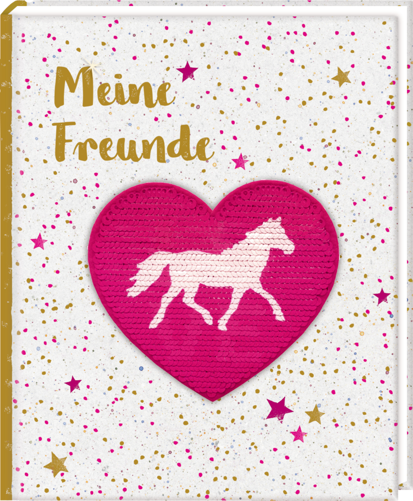 Freundebuch: Pferdefr. Meine Freunde (m. Wendepailletten-P.) Freundebuch: Pferdefr. Meine Freunde (m. Wendepailletten-P.)