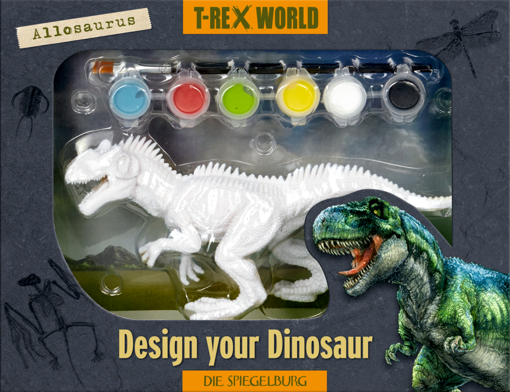 Design your Dinosaur - Allosaurus T-Rex World