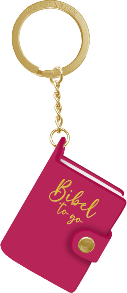 pink, Schlüsselanhänger Bibel to go pink, Schlüsselanhänger Bibel to go