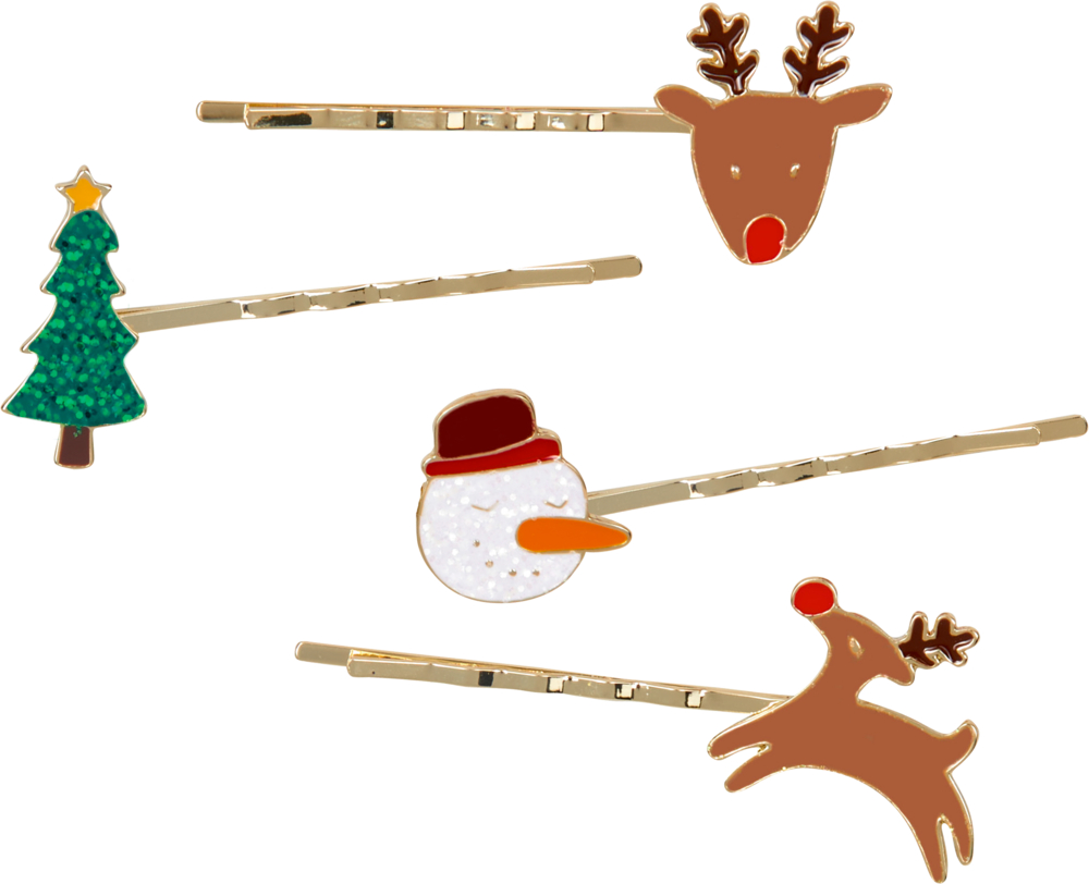 Bobby Pins Xmas - beautiful Stars