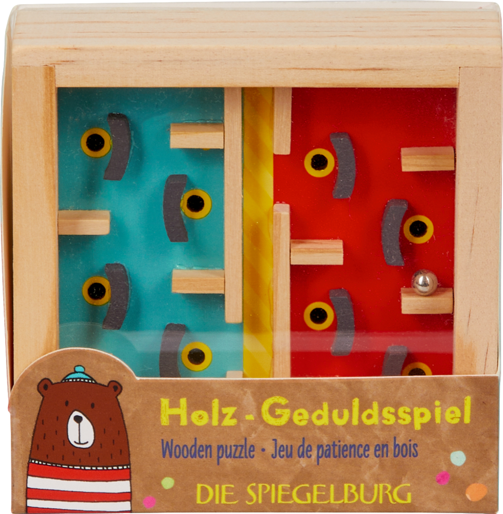 Holz-Geduldsspiel - Bunte Geschenke