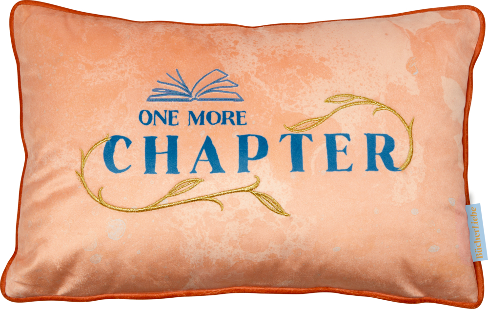 Kissen One more chapter - BücherLiebe Kissen One more chapter - BücherLiebe