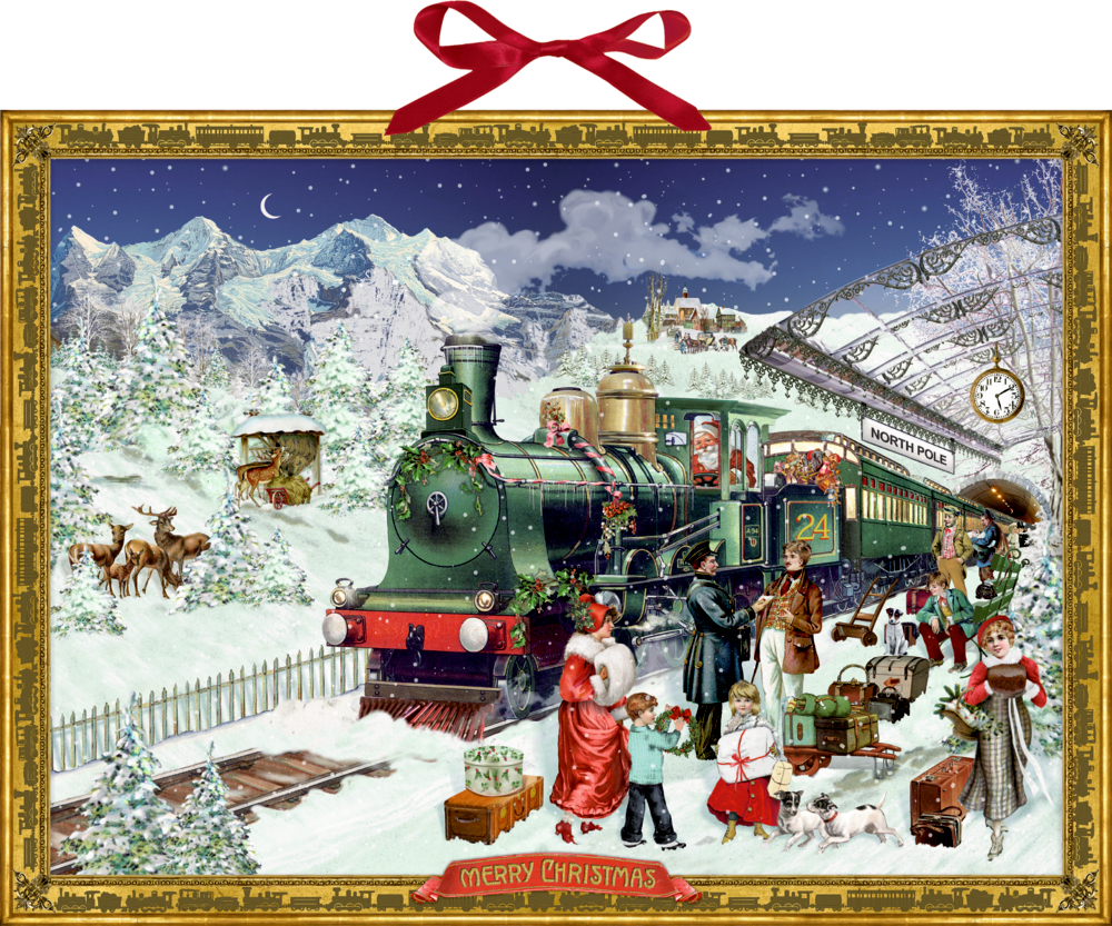 Nostalgische Eisenbahn, Adventskalender (Behr)