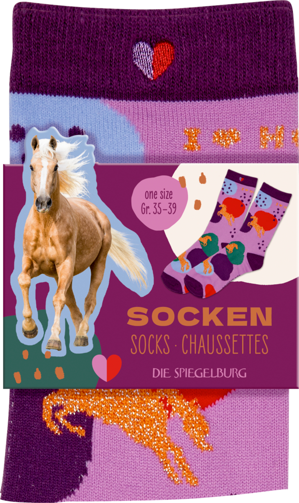 Socken I LOVE HORSES