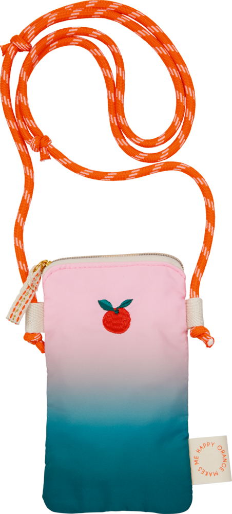 dunkelgrün-rosa, Handytäschchen Taschenzauber dunkelgrün-rosa, Handytäschchen Taschenzauber