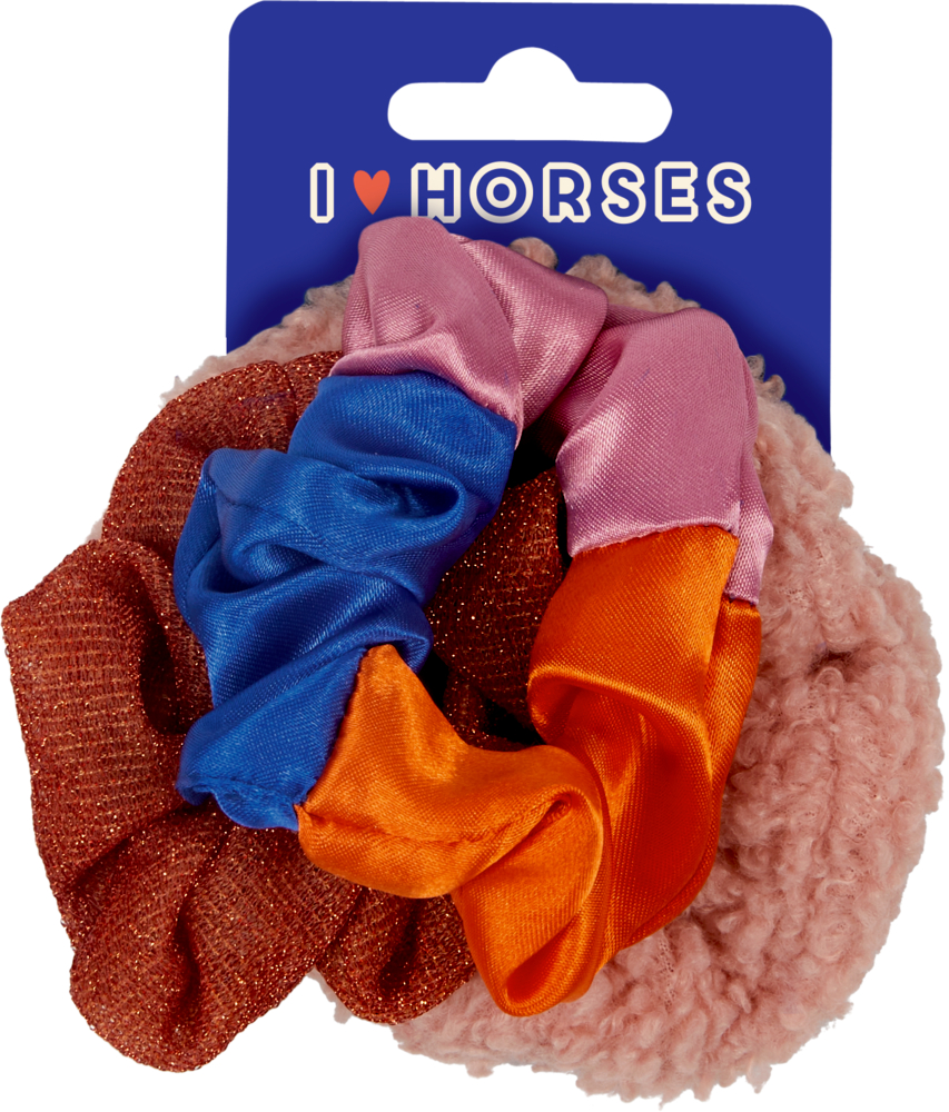 Scrunchies College I LOVE HORSES