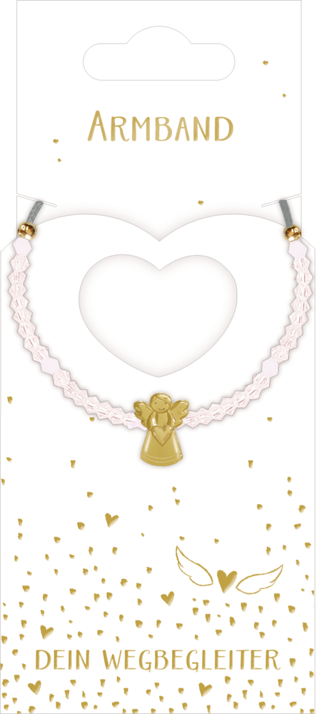 Glasperlen-Armband Schutzengel