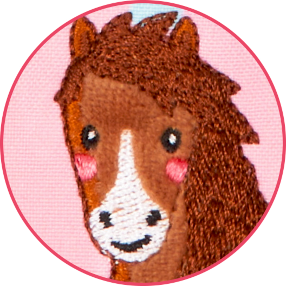 Umhängetäschchen Mein kleiner Ponyhof (nachhaltig aus recyceltem Polyester)