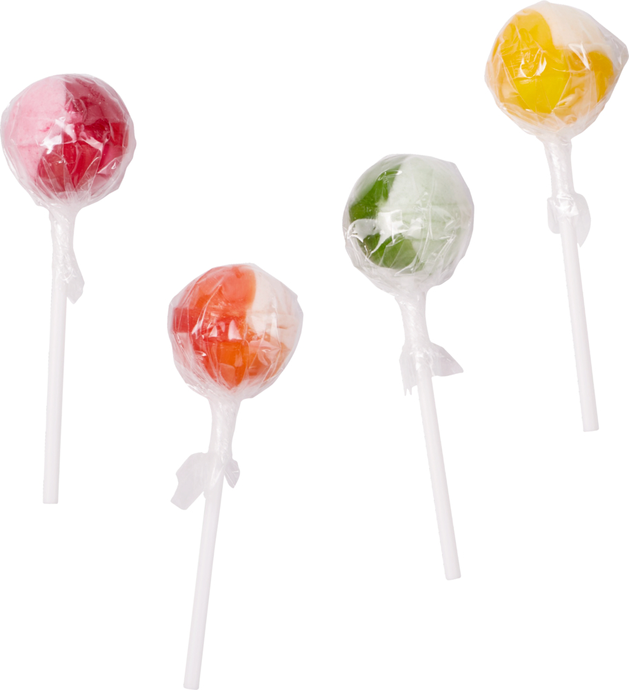 Brause-Lollies mit Fruchtgeschmack Bunte Geschenke