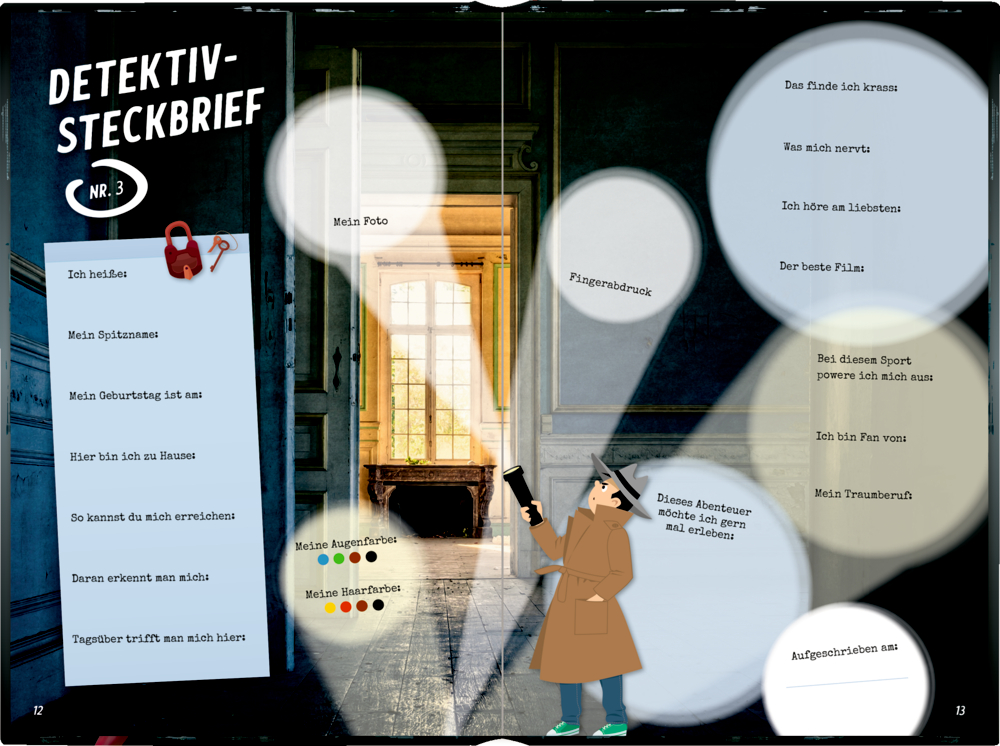 Freundebuch: Meine Freunde - Mit Escape-Room-Rätsel