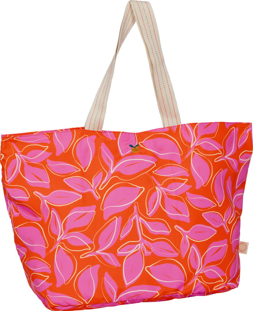 orange/pink (Blätter), Shopper Taschenzauber