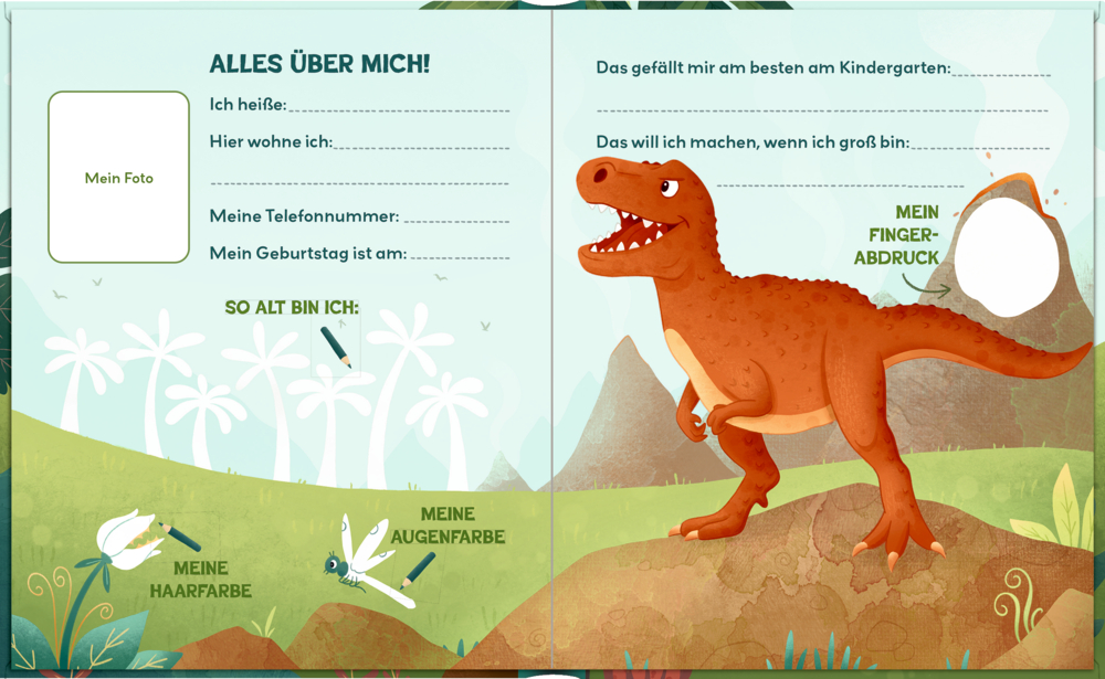 Freundebuch Dino-Friends