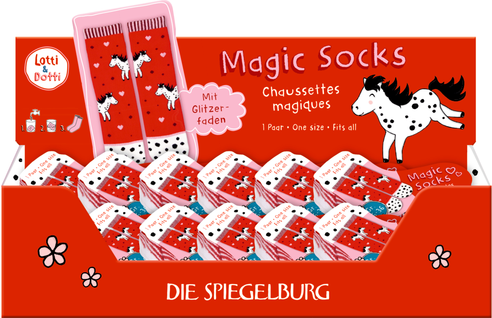 Magic Socks Lotti & Dotti, one size (Gr.26-36)