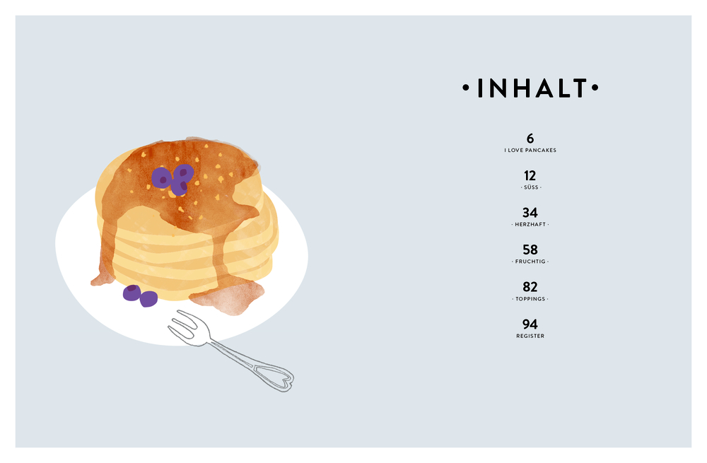 Pancakes - über 40 süße und herzhafte Pfannkuchen-Rezepte, mit veganen und glutenfreien Varianten