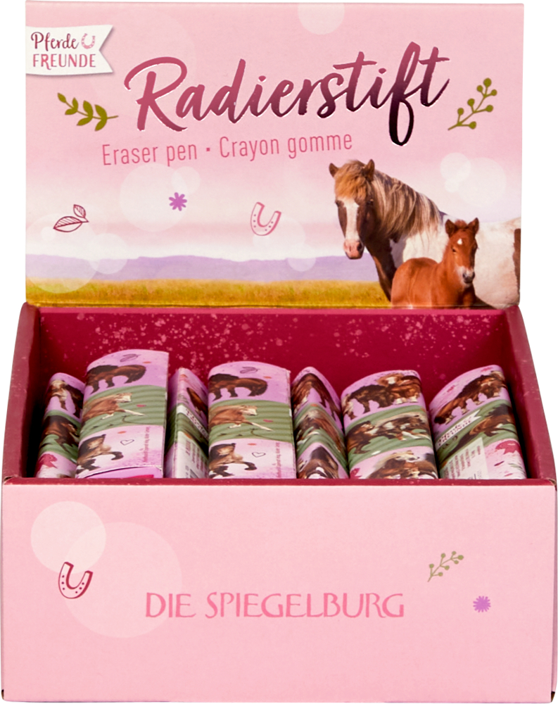 Radierstift Pferdefreunde