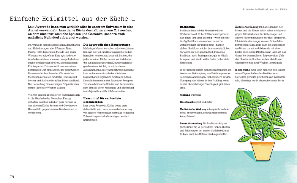 Gesund und glücklich mit Ayurveda Gesund und glücklich mit Ayurveda