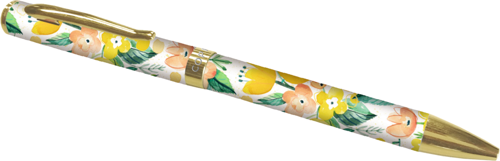 geblümter Kugelschreiber All about yellow geblümter Kugelschreiber All about yellow