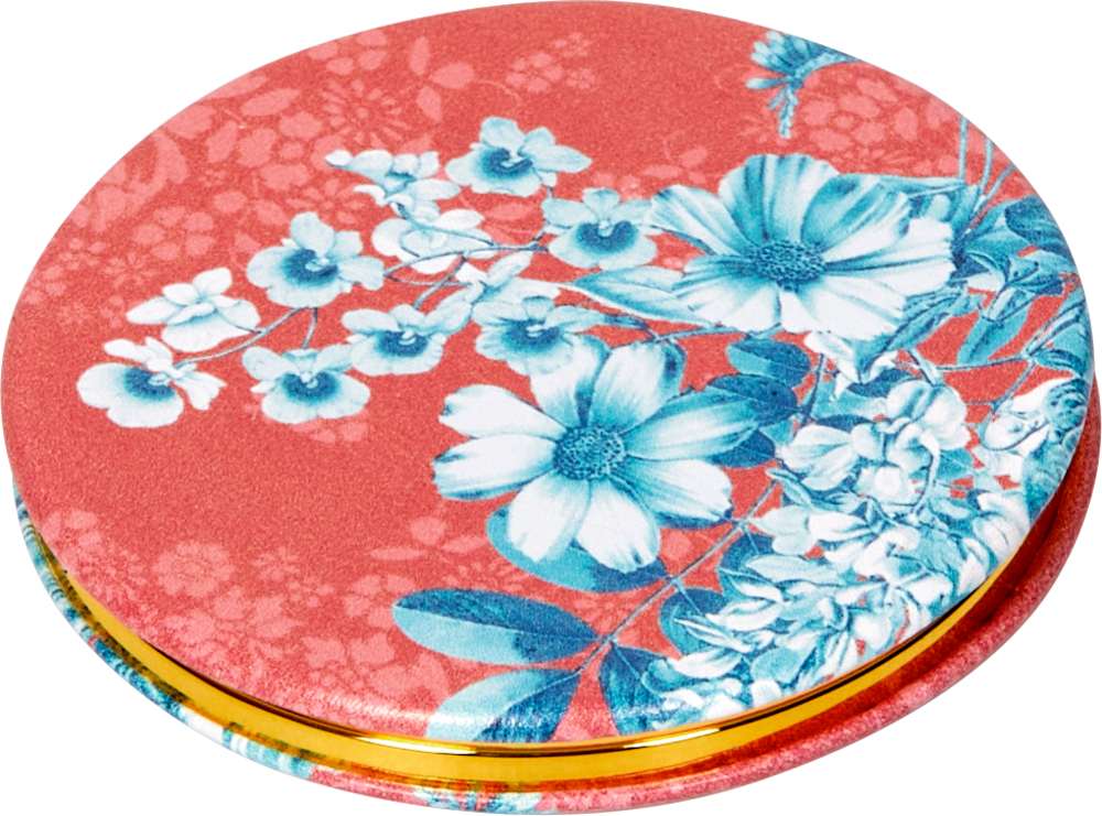 Taschenspiegel Toile de Jouy (Edition Barbara Behr) mit 2-facher Vergrößerung