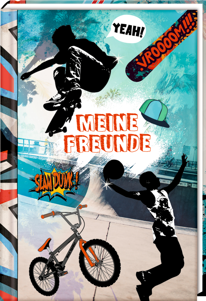 Freundebuch Meine Freunde - Sport