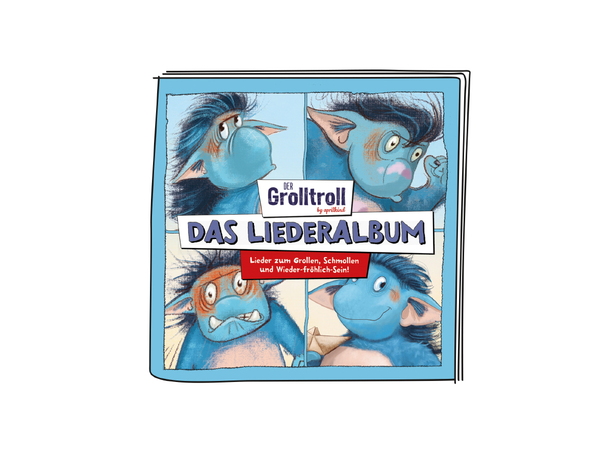 Tonies. Hörfigur Der Grolltroll - Das Liederalbum (Lizenzmarke tonies)