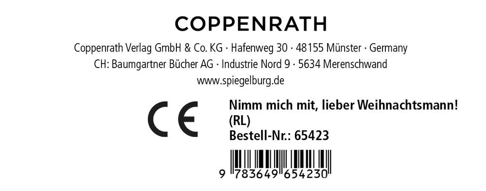 Nimm mich mit, lieber Weihnachtsmann!