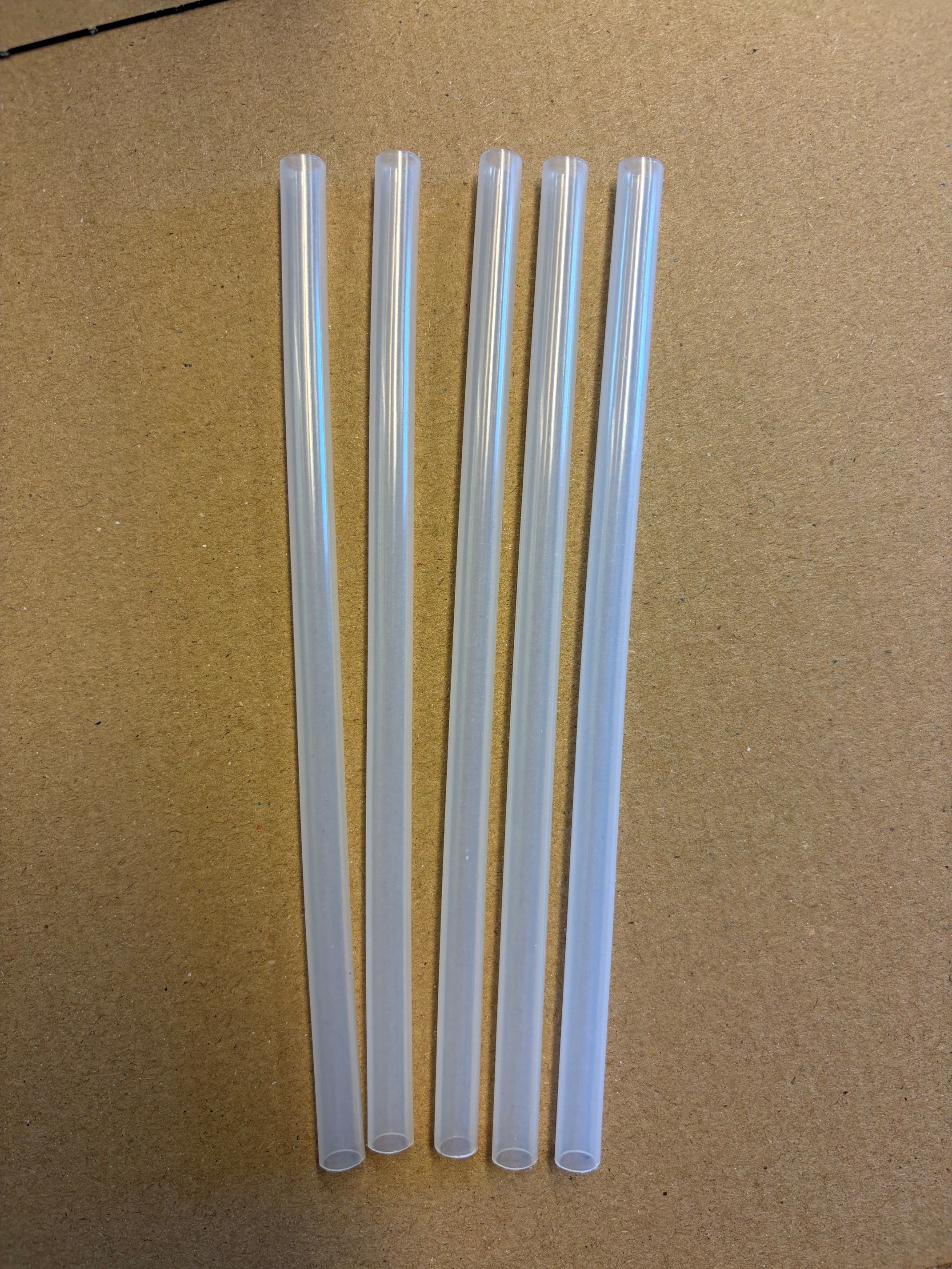 5 Strohhalme Glitzer-Trinkflasche (Ersatz)