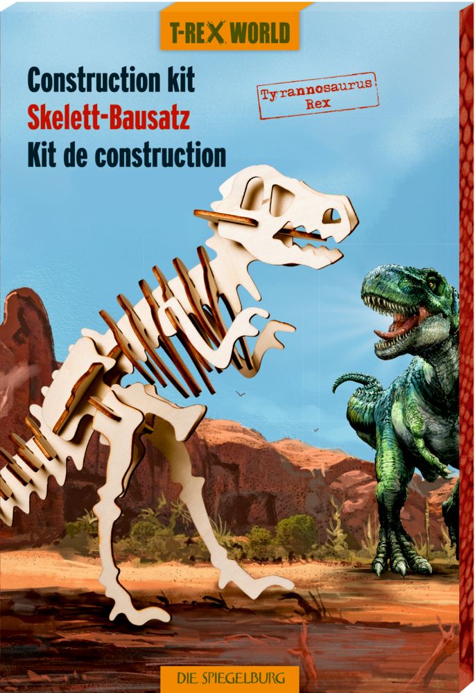Skelett-Bausatz Tyrannosaurus Rex - T-Rex World