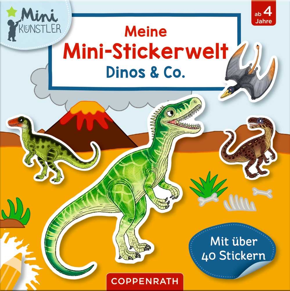 Meine Mini-Stickerwelt: Dinos & Co. (Mini-Künstler)