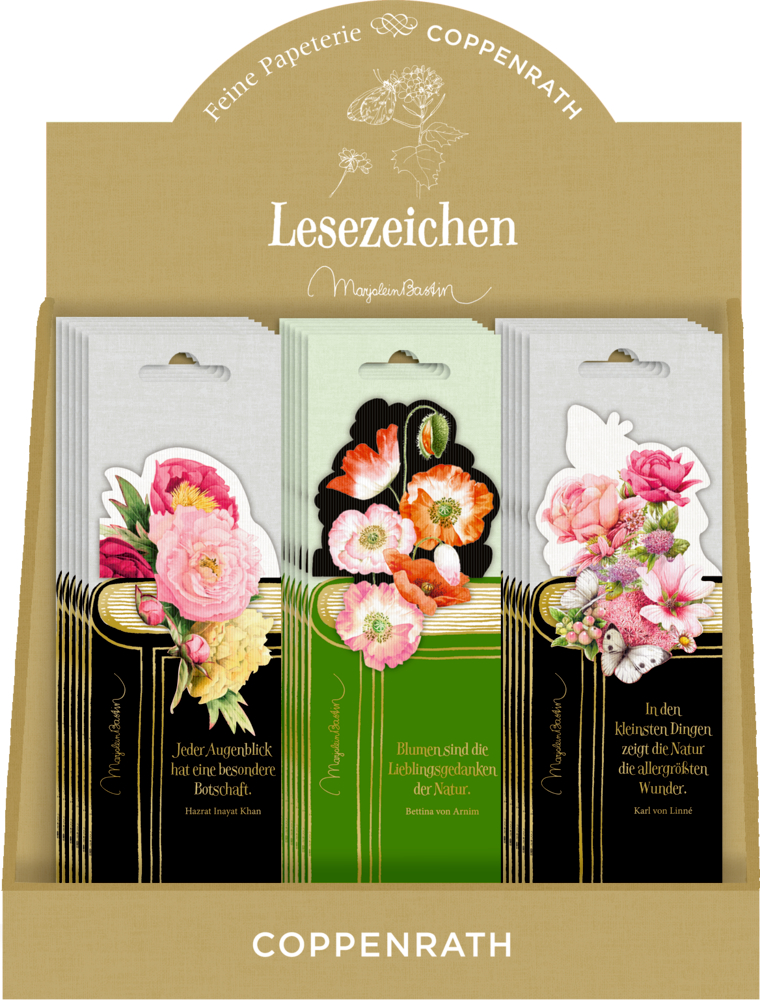 Lesezeichen mit Botschaft - Zeitlos schön (Bastin) Lesezeichen mit Botschaft - Zeitlos schön (Bastin)