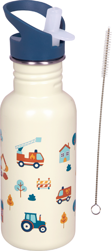 Edelstahlflasche Fahrzeuge - Wenn ich mal gr. bin (ca.0,5 l)