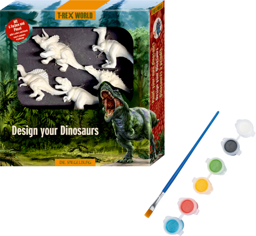 Design your Dinosaurs T-Rex World