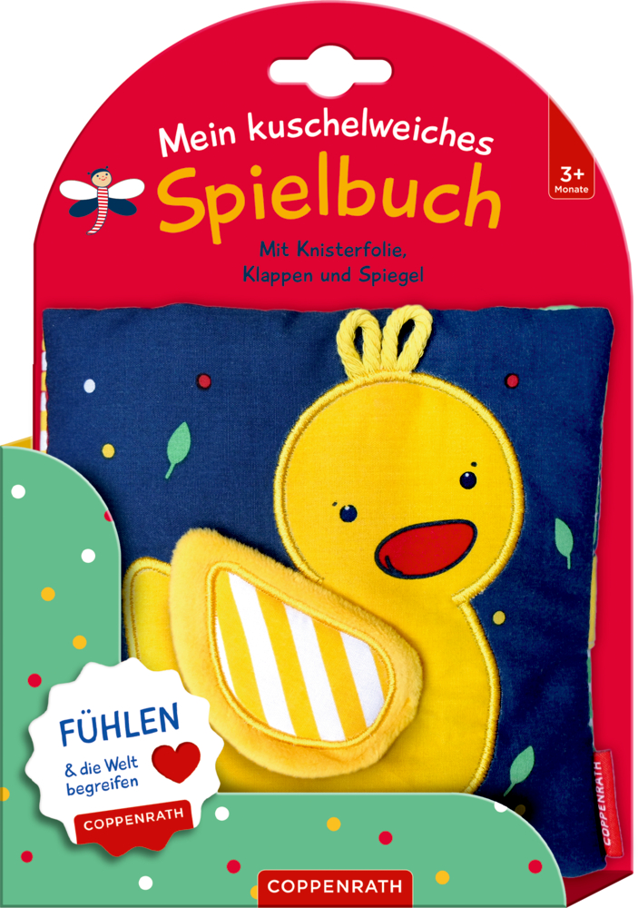 Mein kuschelweiches Spielbuch: Kleine Ente (Fühlen & begreifen)