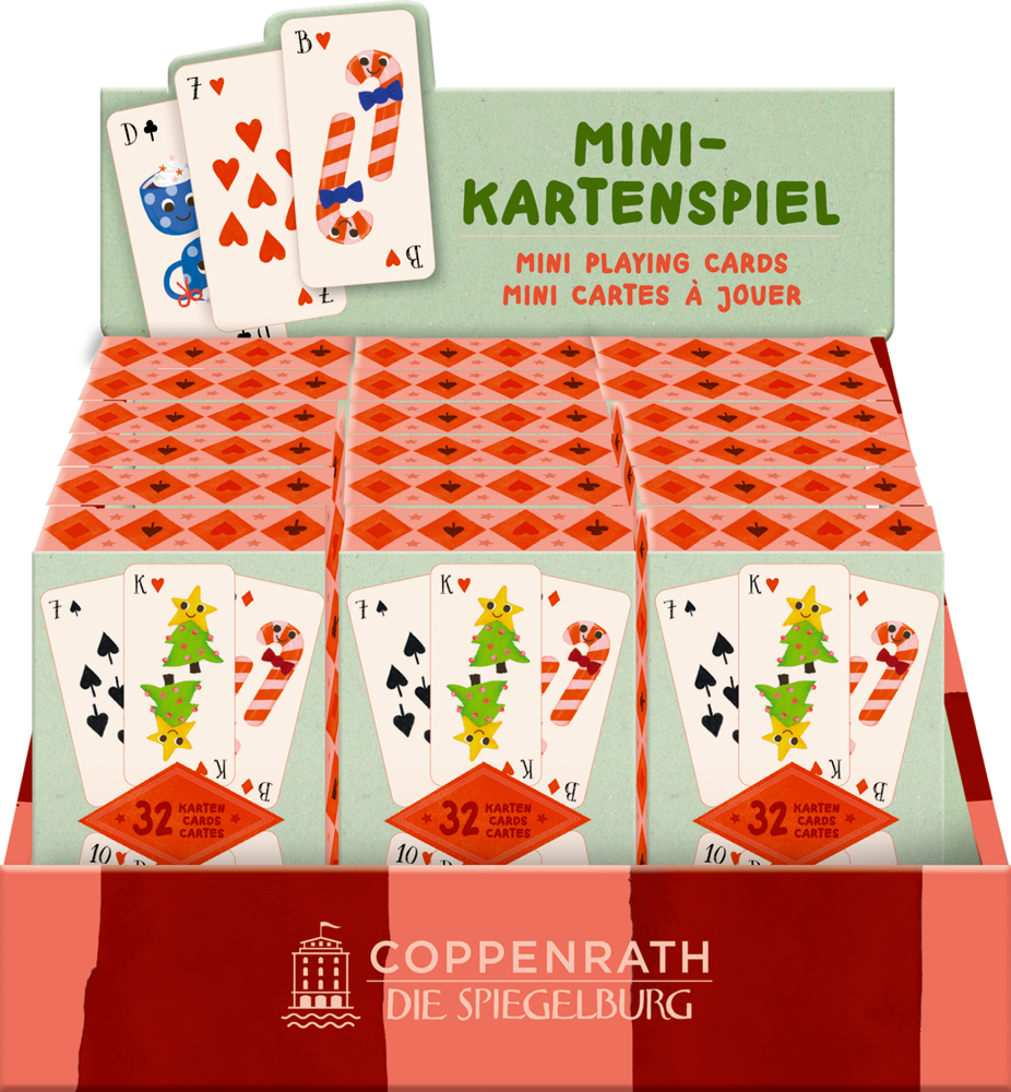 Mini-Kartenspiel (32 Blatt) - Fröhliche Weihnachten