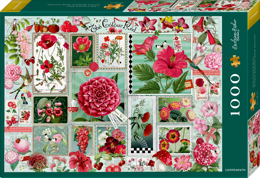 Puzzle The Colour Red - B.Behr (1000 Teile)