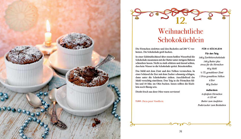 24 Schokoträume bis Weihnachten. Ein kulinarischer Adventskalender