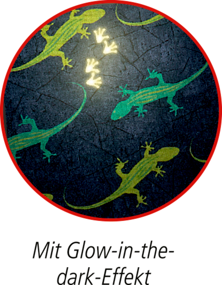 Multifunktionstuch mit Glow-in-the-Dark Effekt