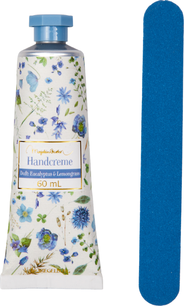 Handcreme mit Nagelfeile Natur pur - M. Bastin