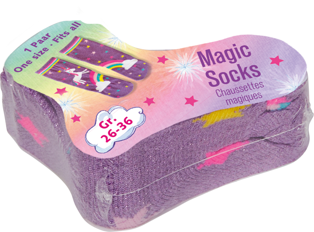 Magic Socks - Einhornparadies, one size (Gr. 26-36)