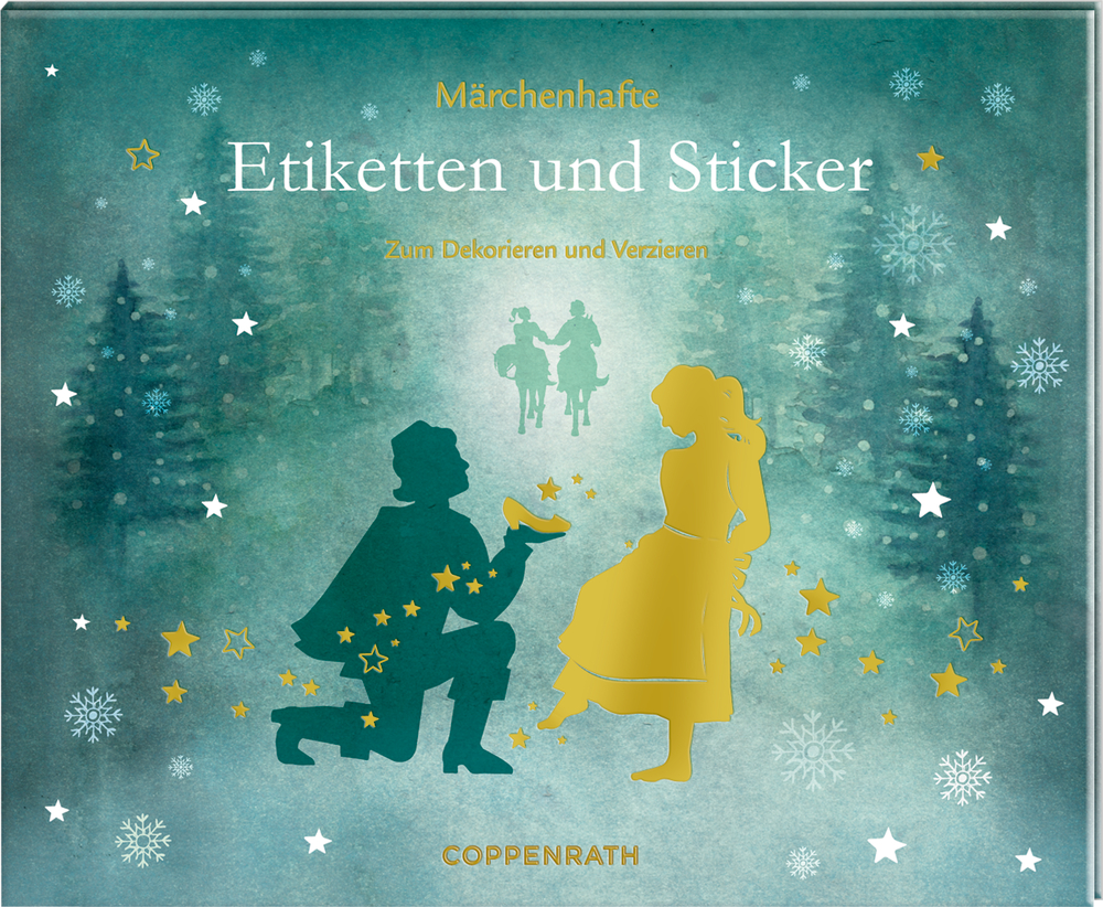 Stickerbuch Märchenhafte Etiketten und Sticker (Aschenbrödel)