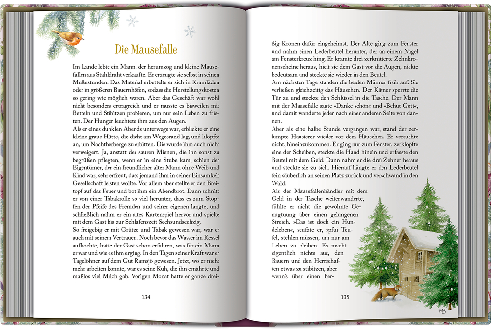 Kleine Schmuckausgabe: Die schönsten Wintermärchen (Bastin/Weihnachten)