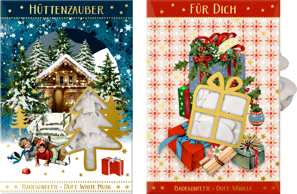 Badekonfetti - Lichterhelle Weihnachtszeit